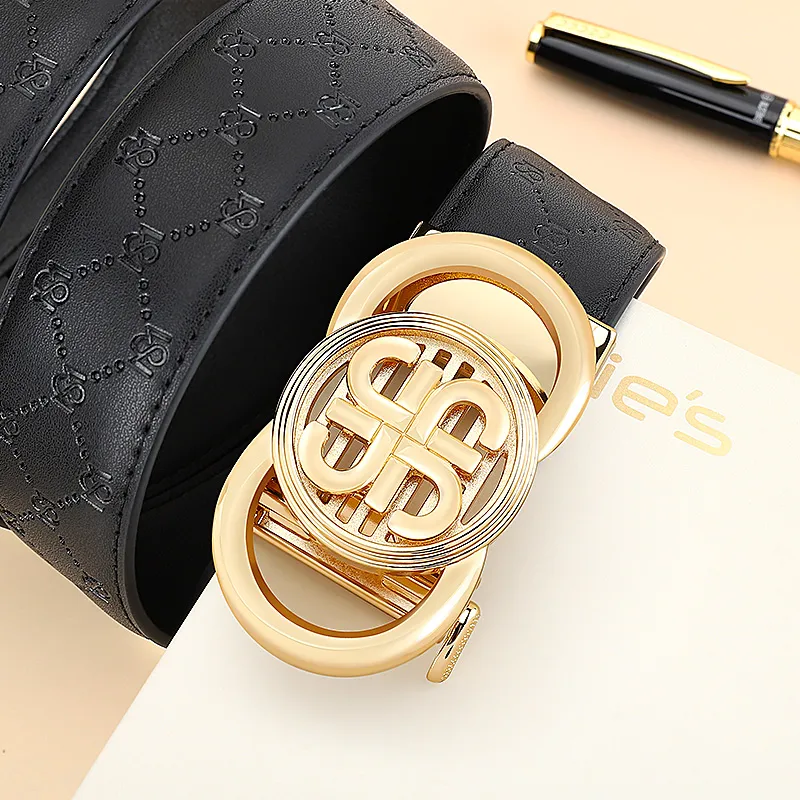 MILLIE'S Cow Split Leather Belts Men's Width  3.5cm-6