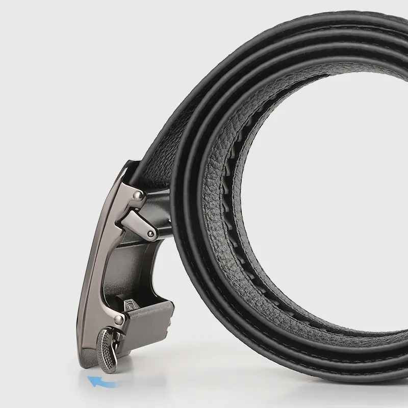 MILLIE'S Top Grain Cow Leather Leather Belts Men's Width  3.5cm-1