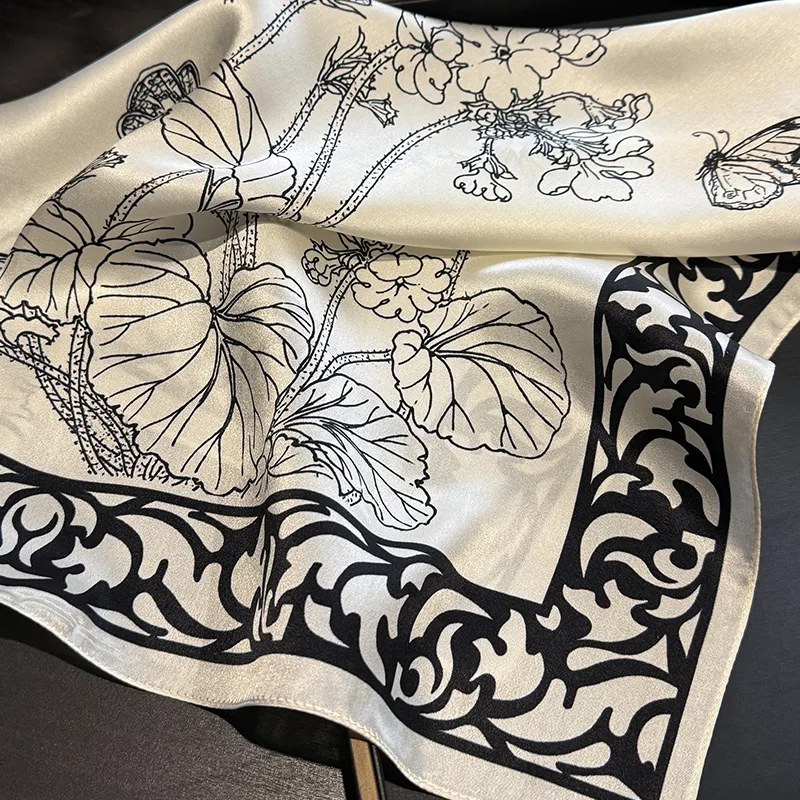 MILLIE'S Mulberry Silk Scarves Women's-4