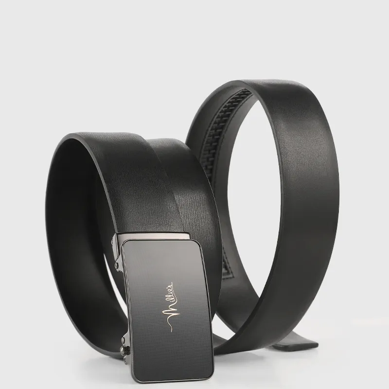 MILLIE'S Cow Split Leather Leather Belts Men's Width  3.5cm-3