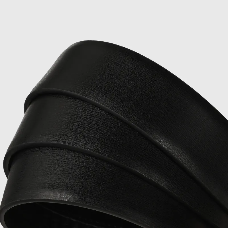 MILLIE'S Cow Split Leather Leather Belts Men's Width  3.5cm-2