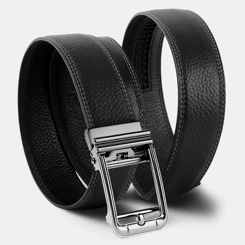 MILLIE'S Cow Leather Belts Men's Width 3.5cm-4