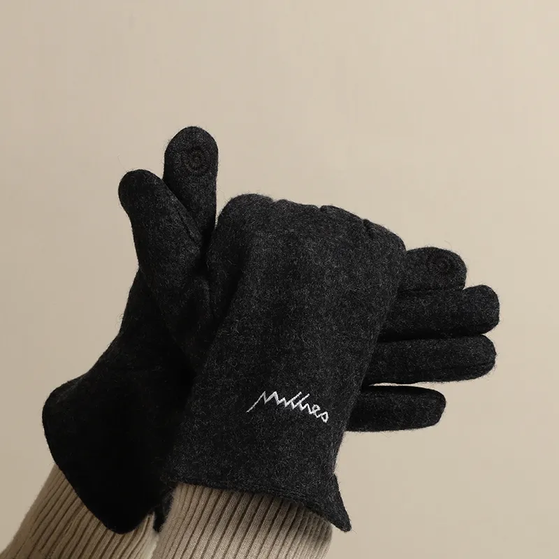 MILLIE'S Wool Knit Gloves Unisex-2