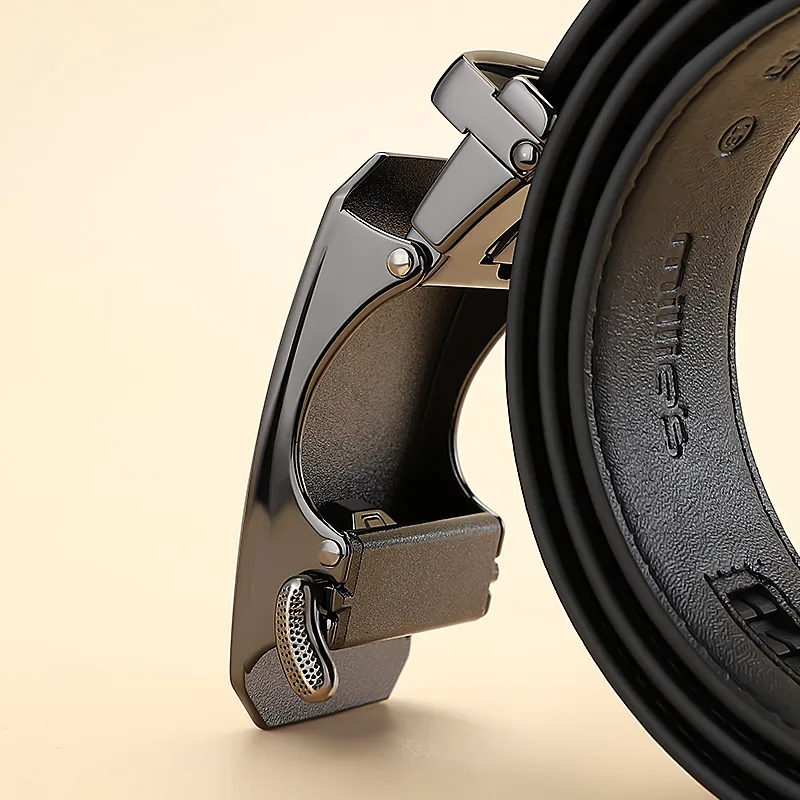 MILLIE'S Cow Split Leather Belts Men's Width  3.5cm-4