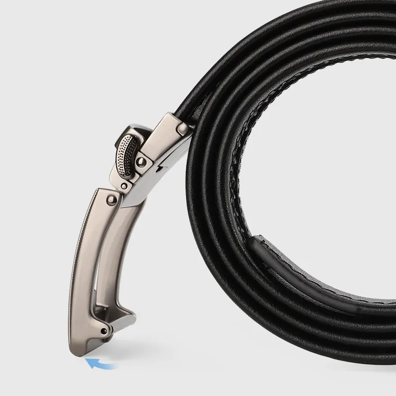 MILLIE'S Cow Split Leather Leather Belts Men's Width  3.5cm-1