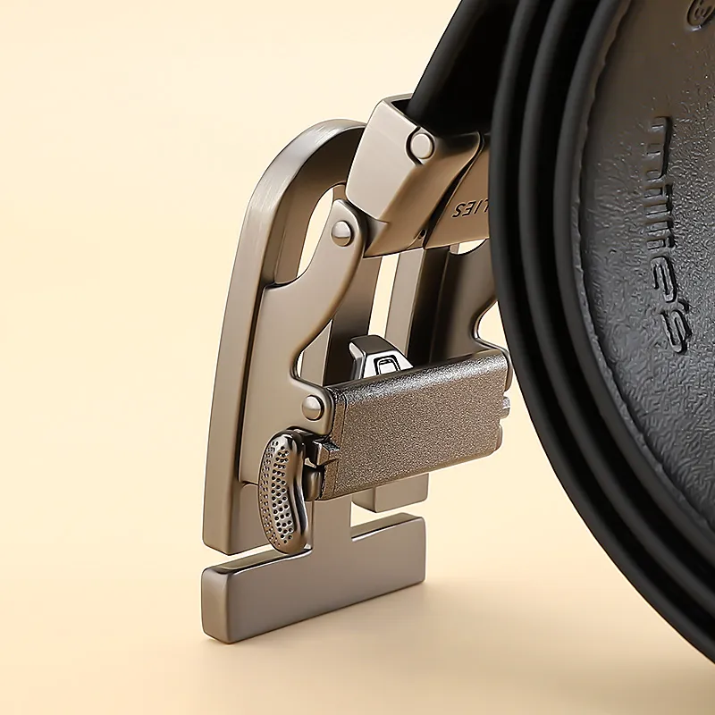 MILLIE'S Cow Split Leather Belts Men's Width  3.5cm-5