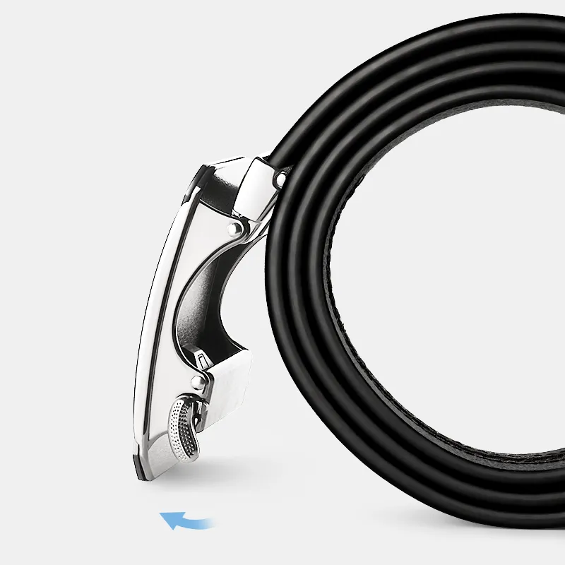 MILLIE'S Top Grain Cow Leather Leather Belts Men's Width  3.5cm-1