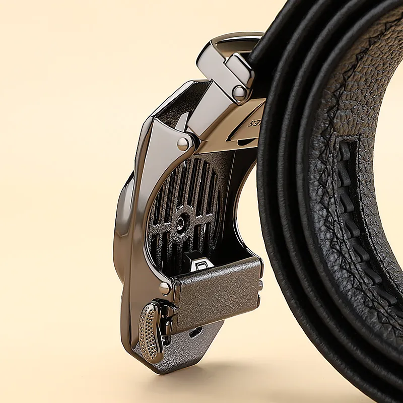 MILLIE'S Cow Leather Belts Men's 3.5cm-3