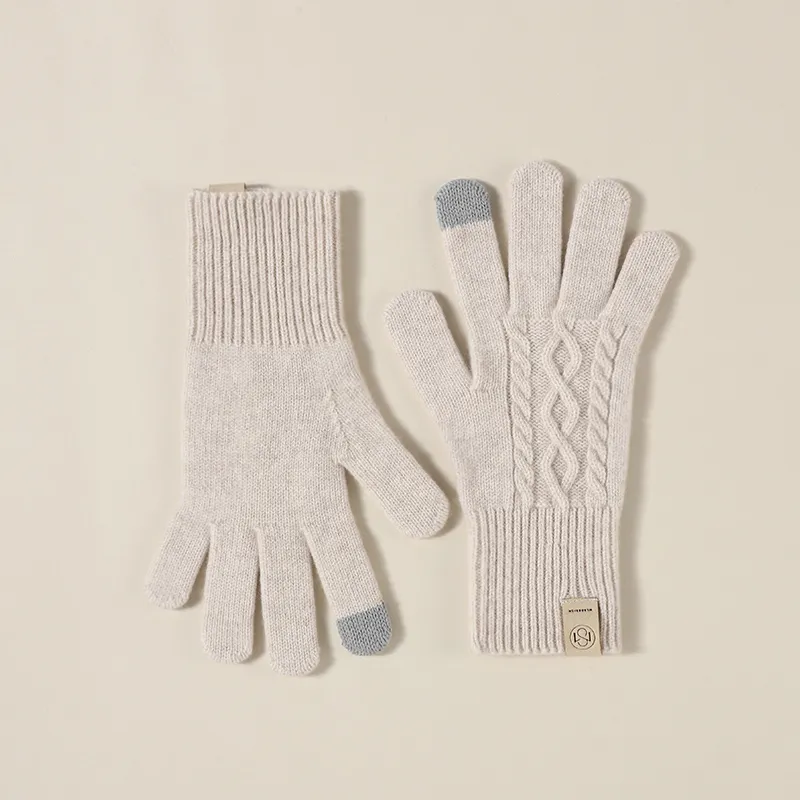 MILLIE'S Wool Knit Gloves Unisex-2