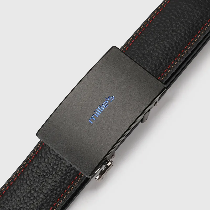 MILLIE'S Cow Leather Belts Men's Width 3.5cm-1