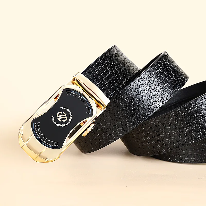 MILLIE'S Cow Split Leather Belts Men's Width 3.4cm-2