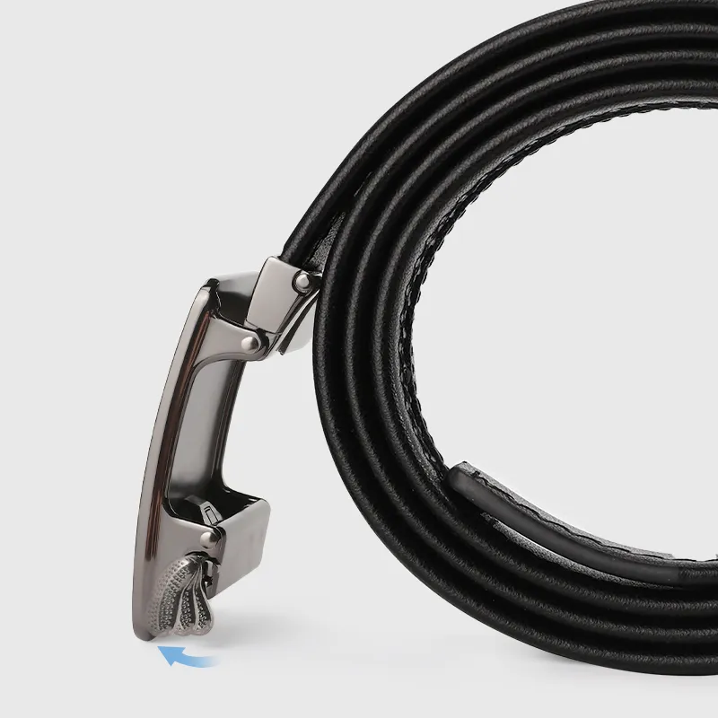 MILLIE'S Cow Split Leather Leather Belts Men's Width  3.5cm-1