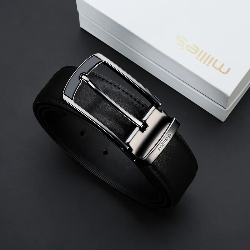 MILLIE'S Cow Split Leather Leather Belts Men's Width  3.5cm-2