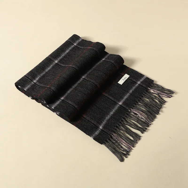 MILLIE'S Wool Knit Scarves Unisex-1