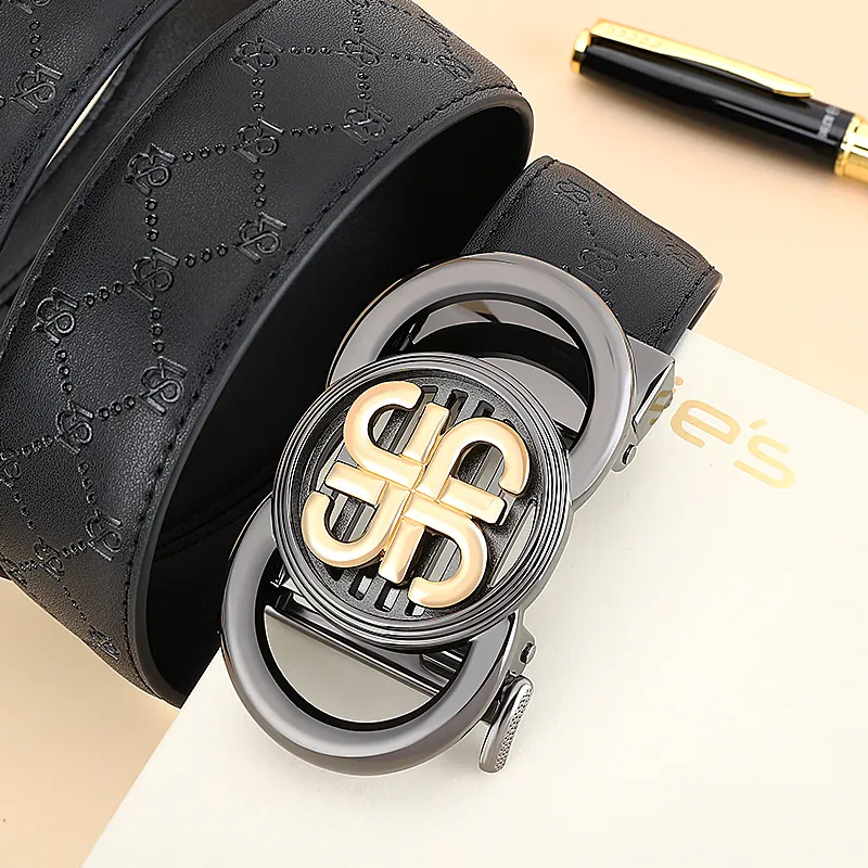 MILLIE'S Cow Split Leather Belts Men's Width  3.5cm-6
