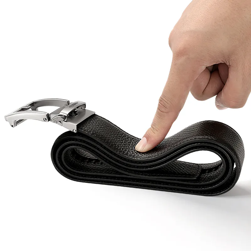 MILLIE'S Top Grain Cow Leather Leather Belts Men's Width  3.5cm-2