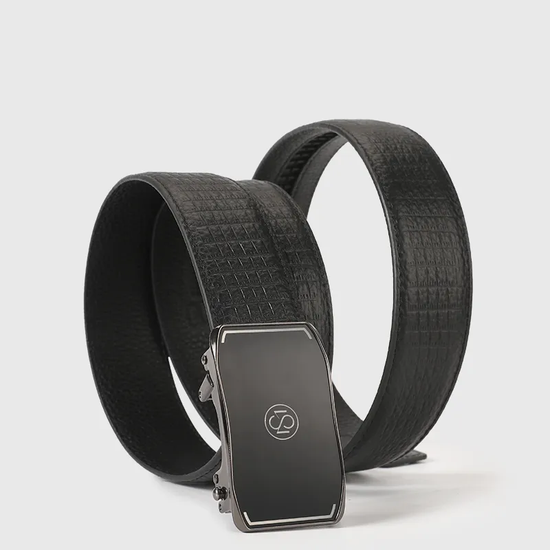 MILLIE'S Top Grain Cow Leather Leather Belts Men's Width  3.5cm-4