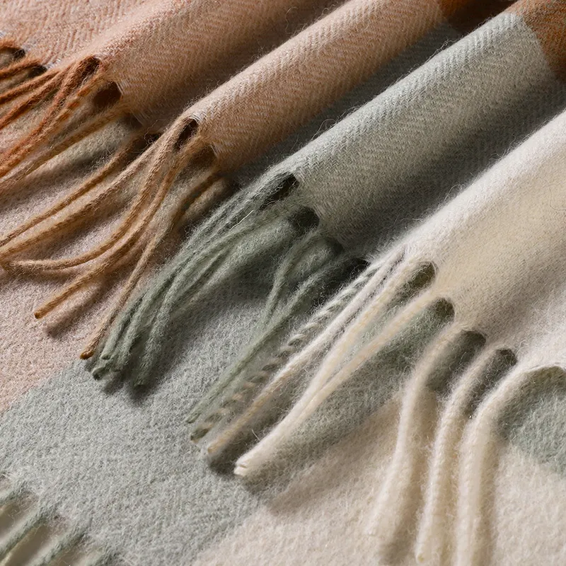 MILLIE'S Wool Knit Scarves Women's-5