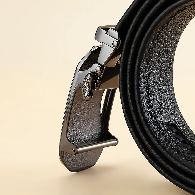 MILLIE'S Cow Leather Belts Men's Width 3.5cm-3