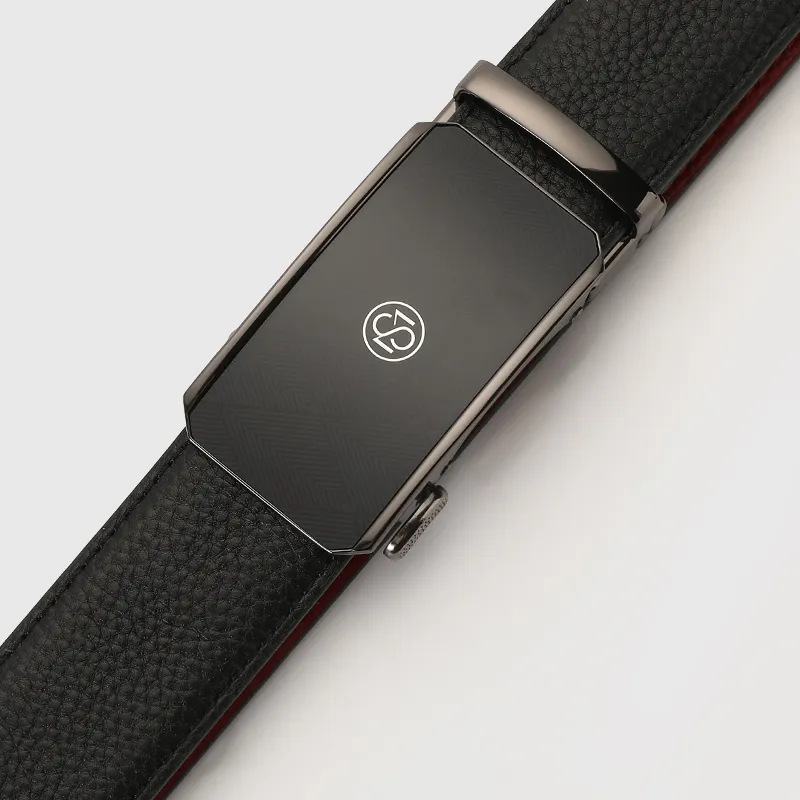 MILLIE'S Cow Leather Leather Belts Men's Width  3.5cm-5