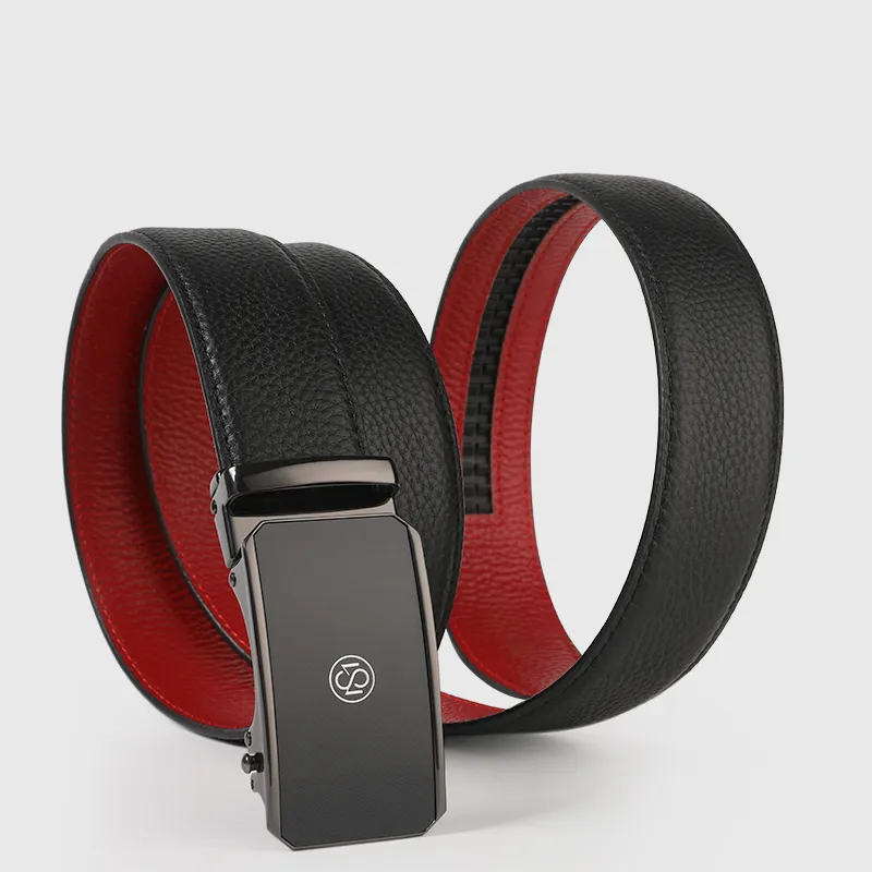 MILLIE'S Cow Leather Leather Belts Men's Width  3.5cm-3