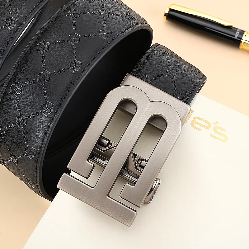 MILLIE'S Cow Split Leather Belts Men's Width  3.5cm-6