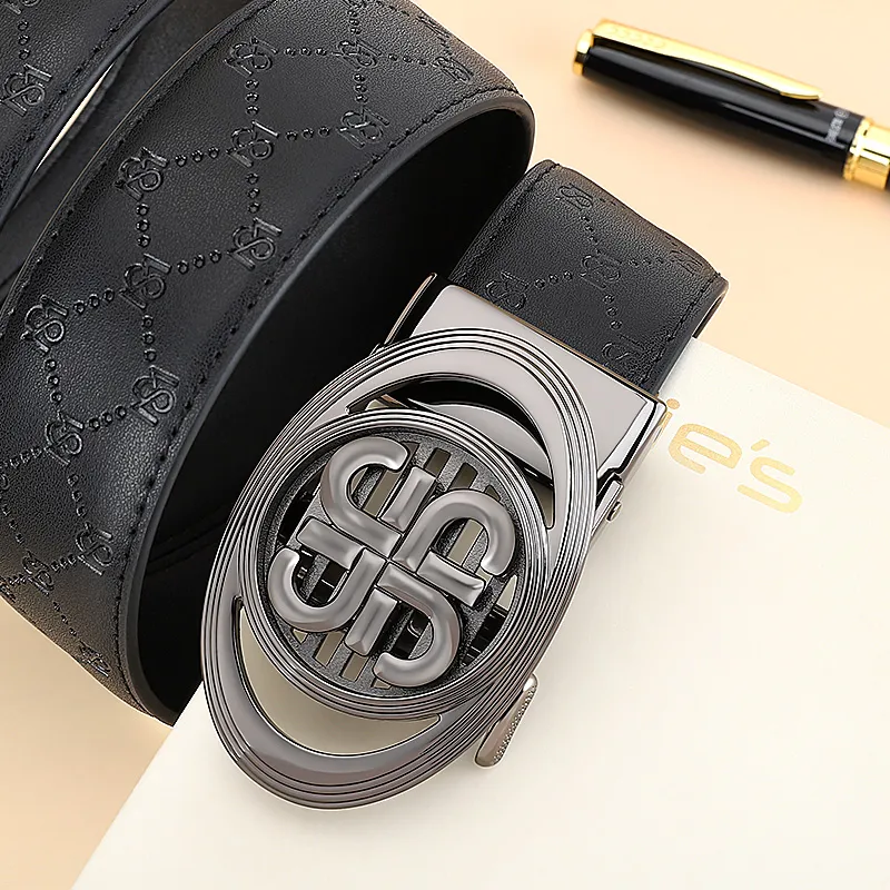 MILLIE'S Cow Split Leather Belts Men's Width  3.5cm-6