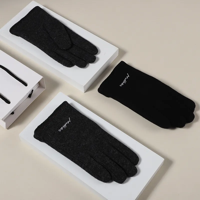 MILLIE'S Wool Knit Gloves Unisex-4