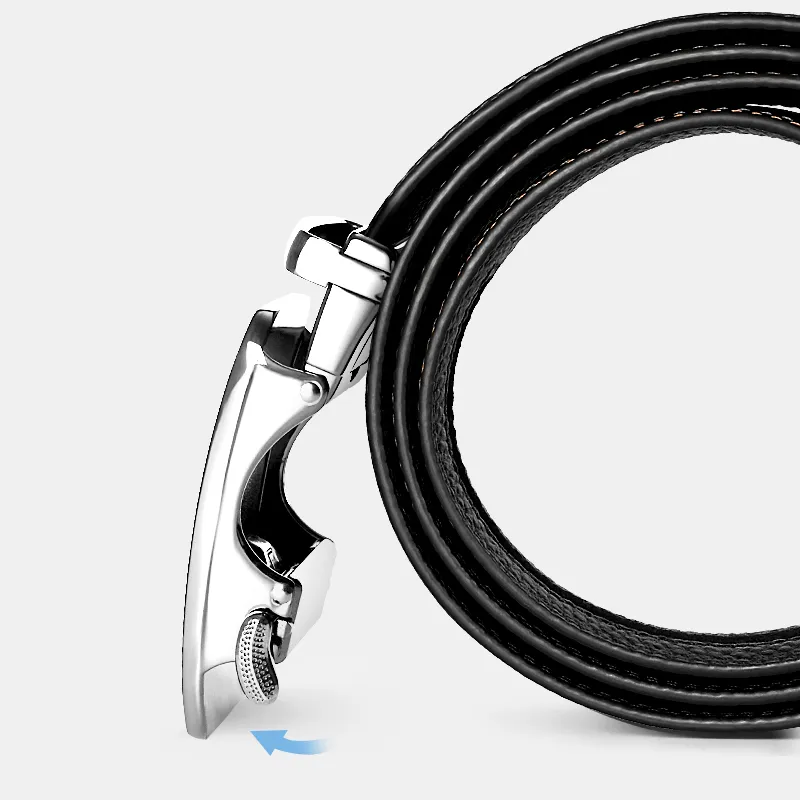 MILLIE'S Cow Leather Belts Men's 3.5cm-2