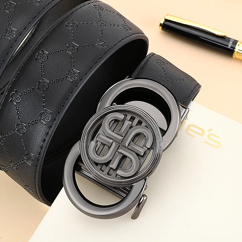 MILLIE'S Cow Split Leather Belts Men's Width 3.5cm-6