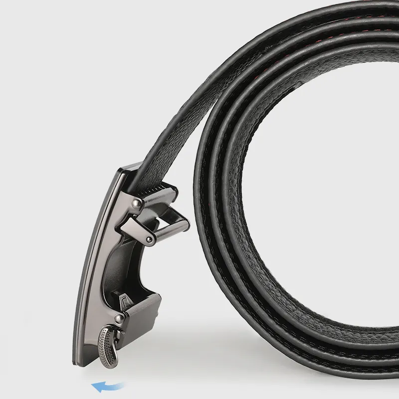 MILLIE'S Cow Leather Belts Men's Width 3.5cm-2