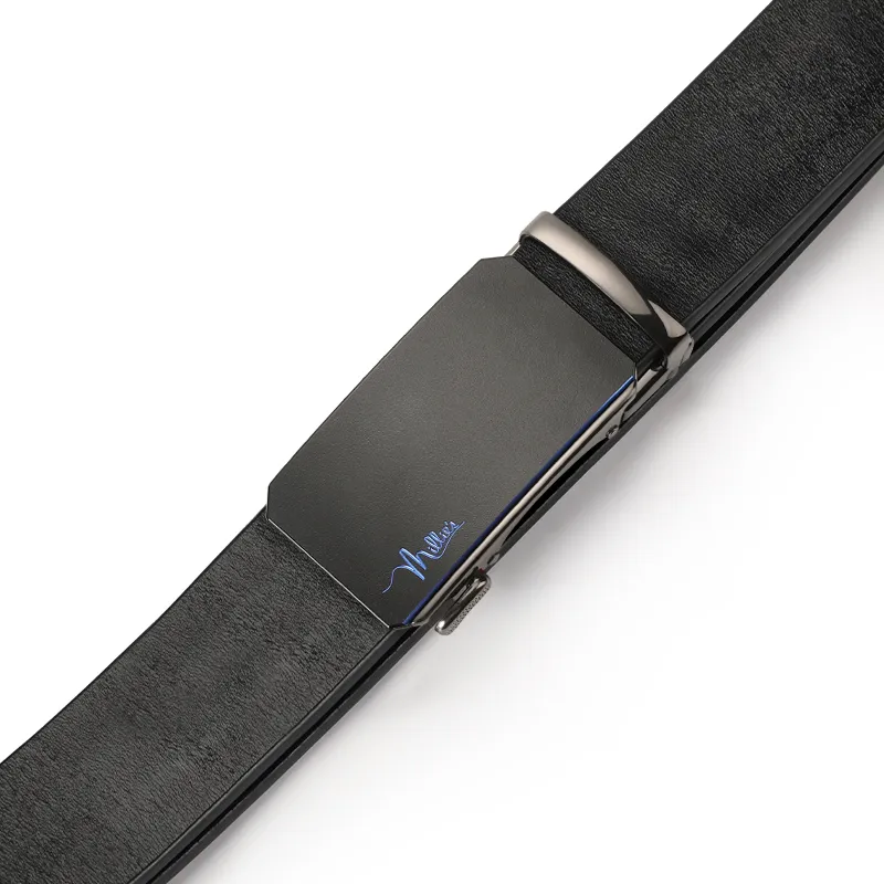 MILLIE'S Split Cow Leather Cow Split Leather Leather Belts Men's Width  3.5cm-1