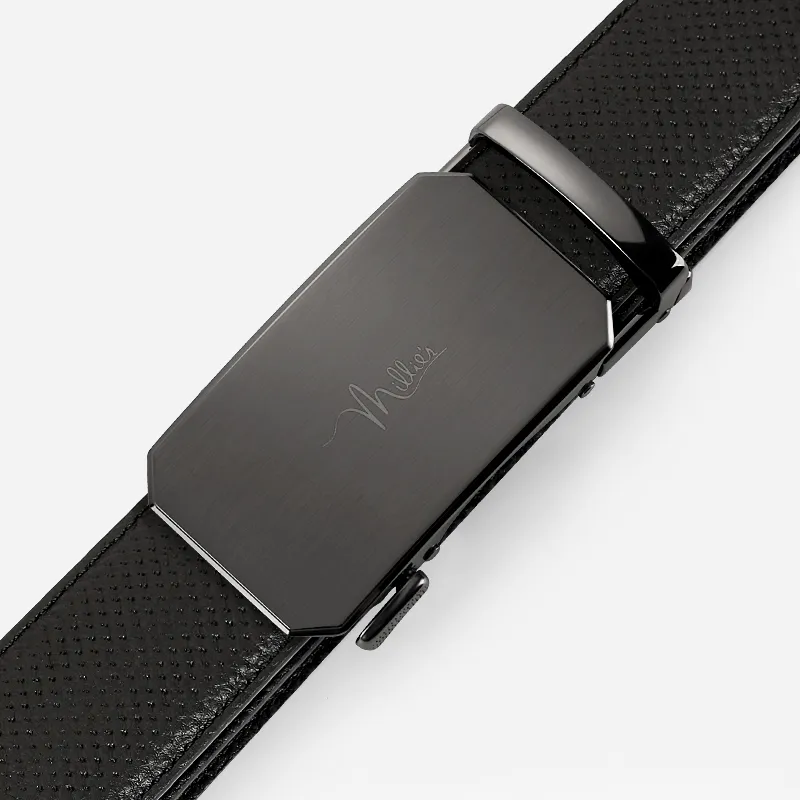 MILLIE'S Top Grain Cow Leather Leather Belts Men's Width  3.5cm-5