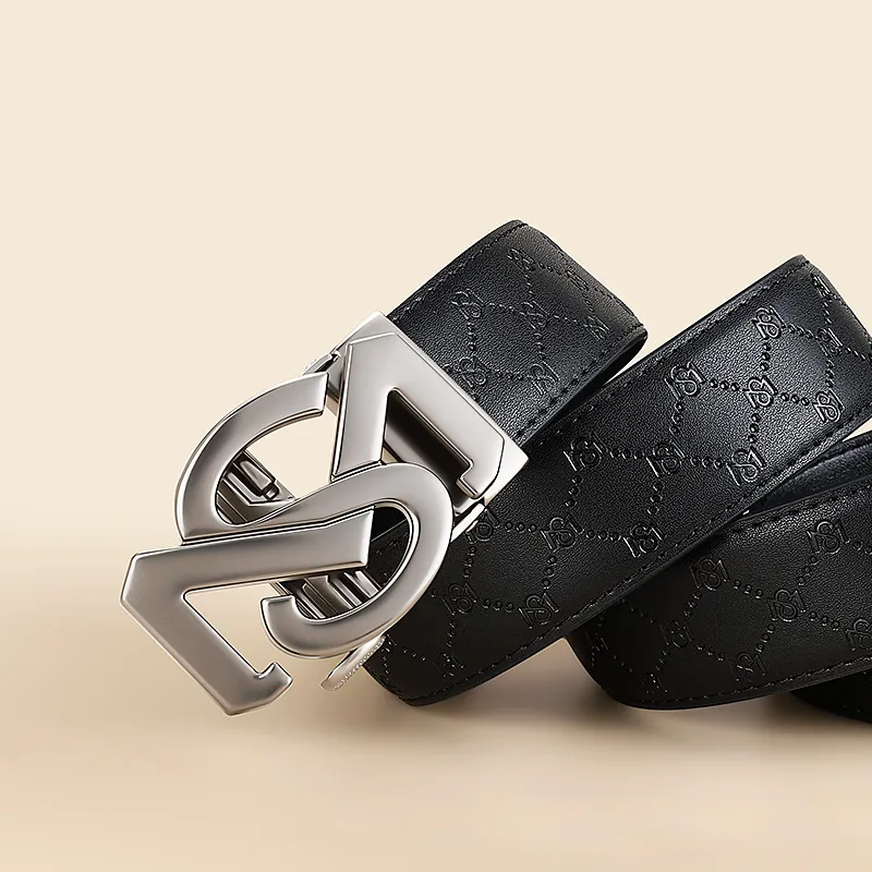 MILLIE'S Cow Split Leather Belts Men's Width  3.5cm-2