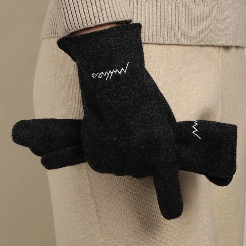 MILLIE'S Wool Knit Gloves Unisex-1