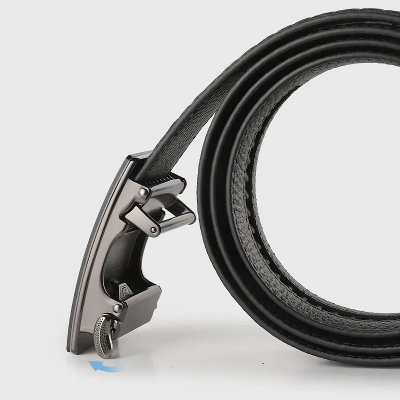 MILLIE'S Top Grain Cow Leather Leather Belts Men's Width  3.5cm-2