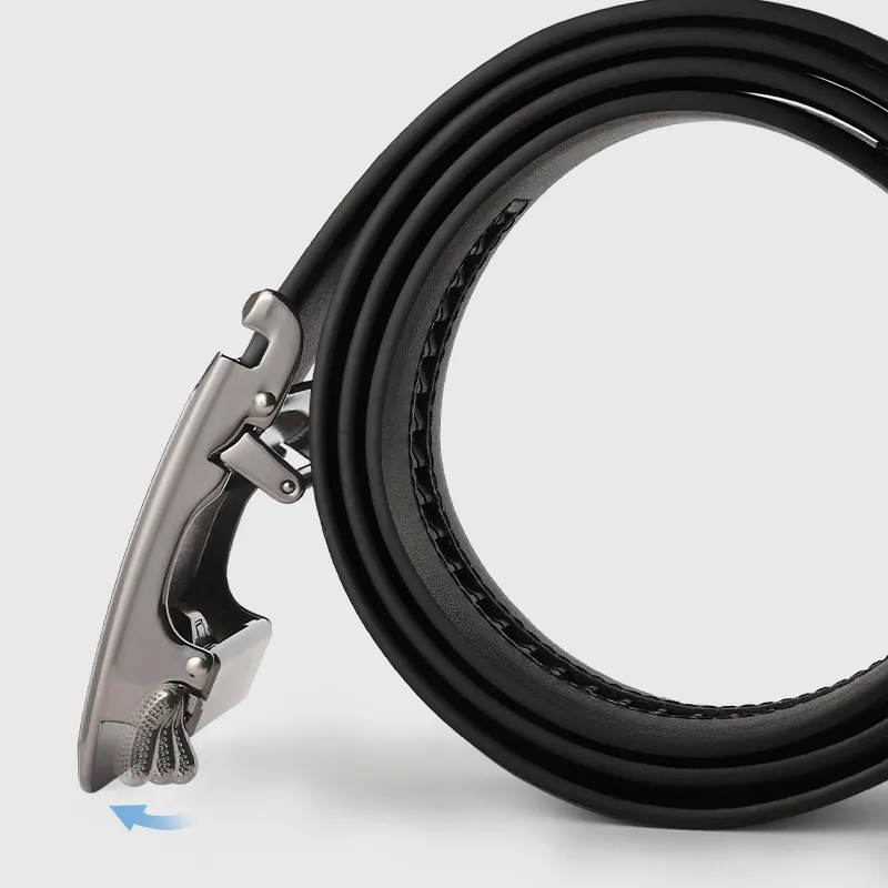 MILLIE'S Cow Split Leather Leather Belts Men's Width  3.5cm-1