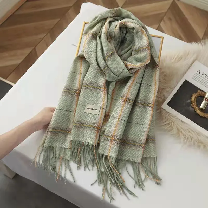 Mulinsen Cotton Knit Scarves Unisex-1