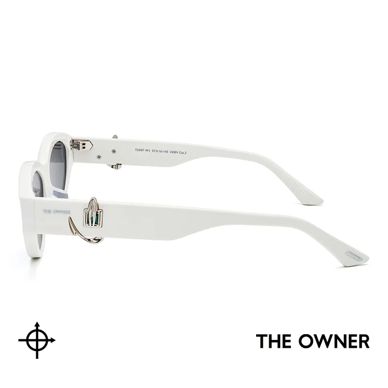 THE OWNER Plate Frame Cat Eye Sunglasses Unisex-6