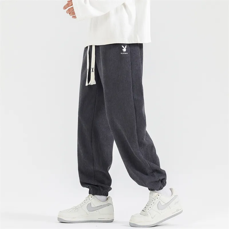 Playboy Casual Pants Men-7