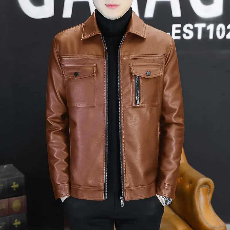 Playboy Leather Jackets Men-6