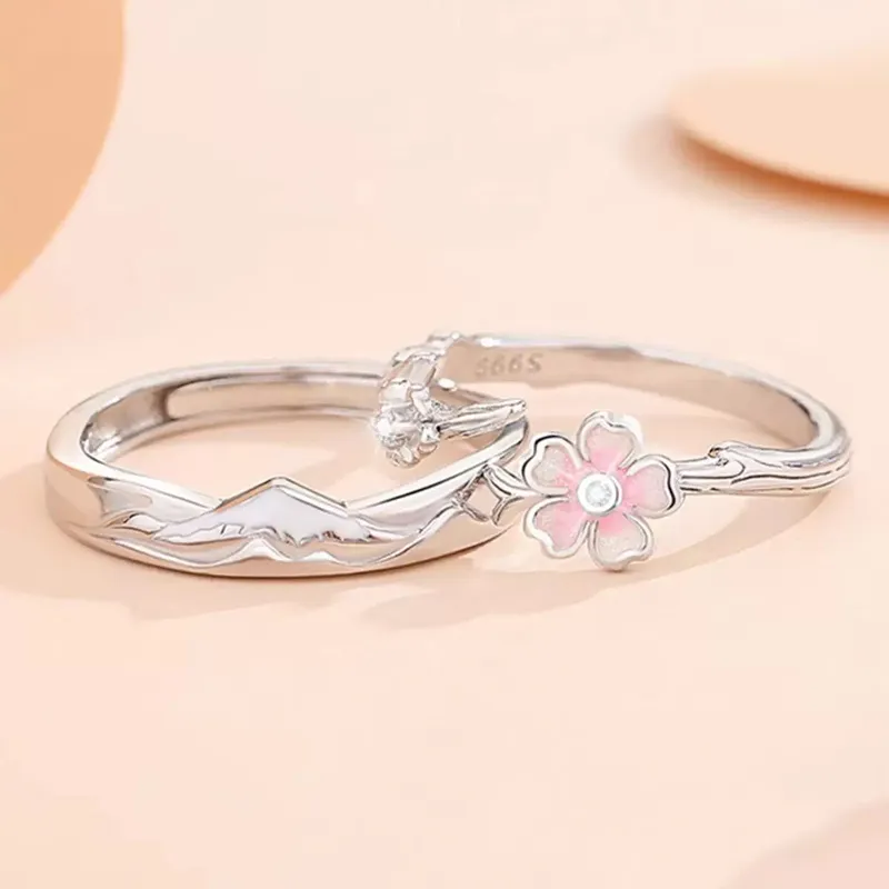 YINGNIXINDONG S999 Fine Silver Sterling Silver Rings Unisex-1