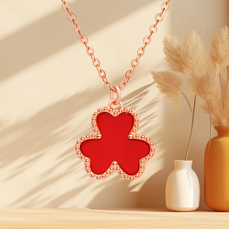 YINGNIXINDONG 925 Sterling Silver Necklaces Women's-4