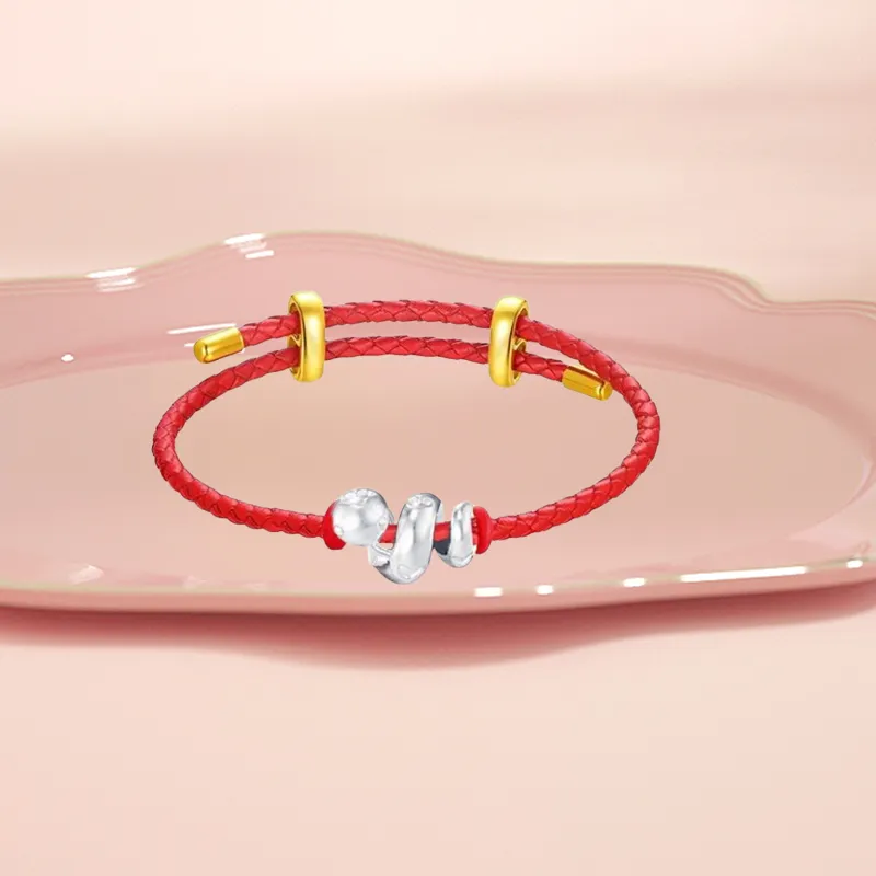 YINGNIXINDONG 999 Fine Silver Bracelets Unisex-3
