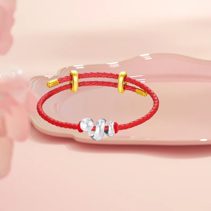 YINGNIXINDONG 999 Fine Silver Bracelets Unisex-4