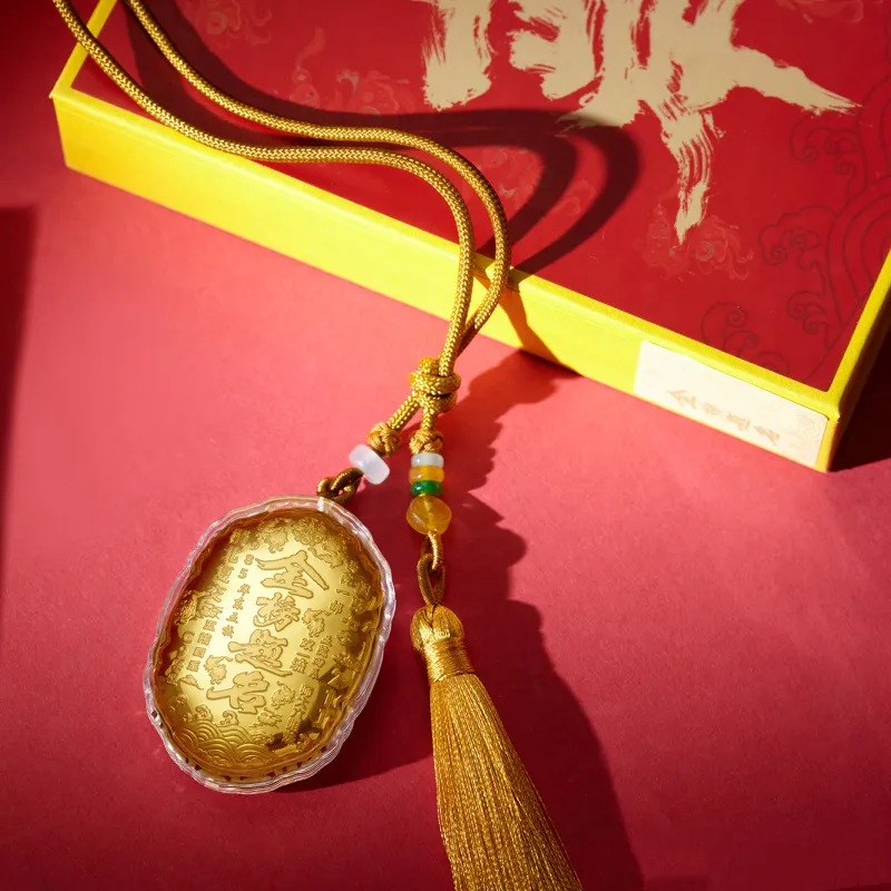 YINGNIXINDONG Gold Pendants Unisex-1