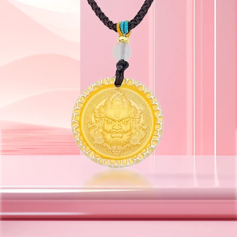 YINGNIXINDONG S999 Fine Silver Sterling Silver Necklaces Unisex-3