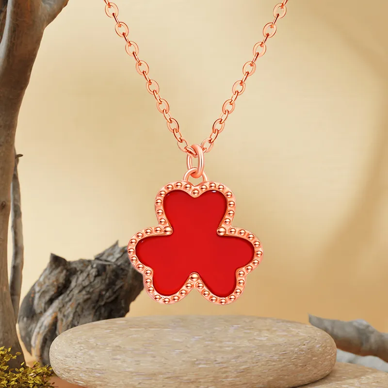 YINGNIXINDONG 925 Sterling Silver Necklaces Women's-3