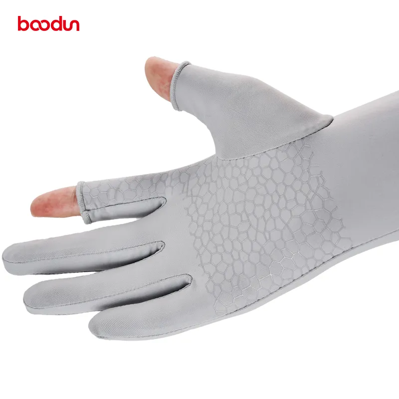 BOODUN Riding Equipment Cycling Arm Sleeves Women's Ice Silk Lycra 48*9cm-6