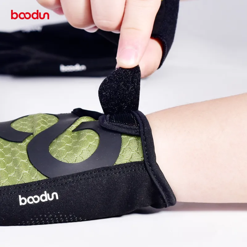 BOODUN Indoor Exercise Equipment Sports Fitness Gloves Abrasion Resistant Palm Guard Slip Resistant-3